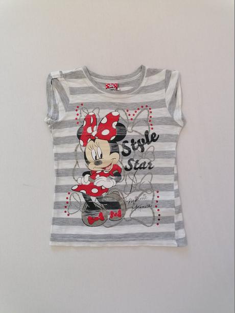 Tricko minnie pasikave, disney,104