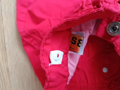 Cervene sortky 134/140, 134