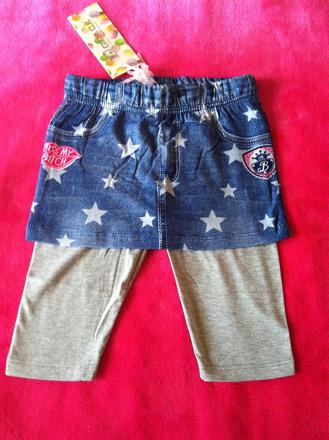 Dievčenské 3/4-ové "sukňolegínky" - viac veľkostí., grace,98 / 110 / 116