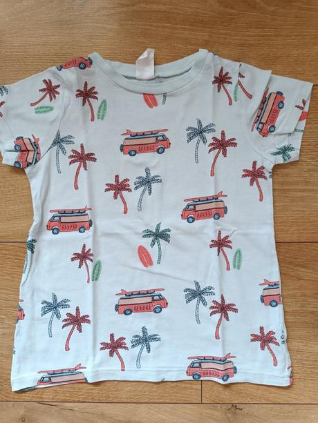 4 ks tričko, h&m,92