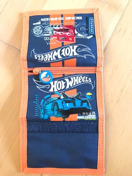 Peňaženka hot wheels, 