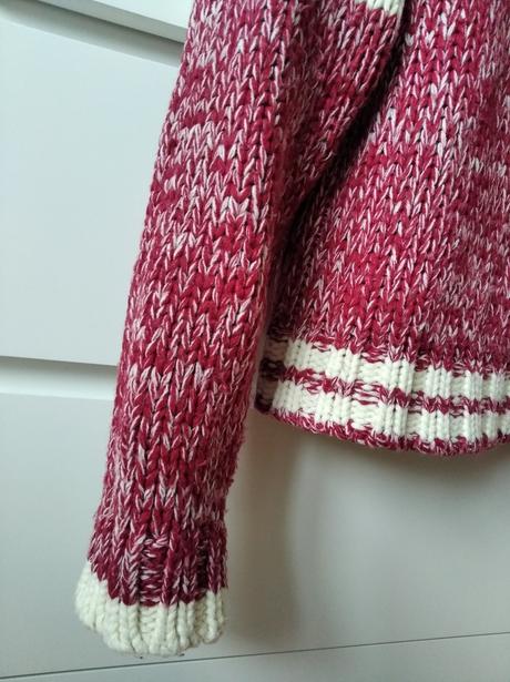 Pletený rolák, fishbone,s
