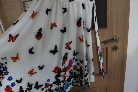 Šaty s motýľmi, 44 / xl / xxl