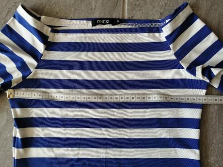 Pásikavé šaty ľahučké v, xs - s, cca 14 r., xs