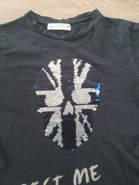 Tričko s premeňujúcim motívom, zara,122