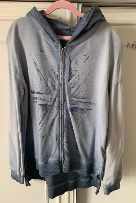Bavlnena mikina pepe jeans, č.164, 14r., pepe jeans,164
