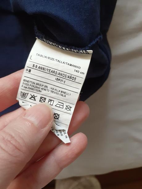 Tričko, benetton,140