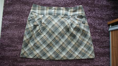 Stylova karovana suknicka h&m 38-40, h&m,40