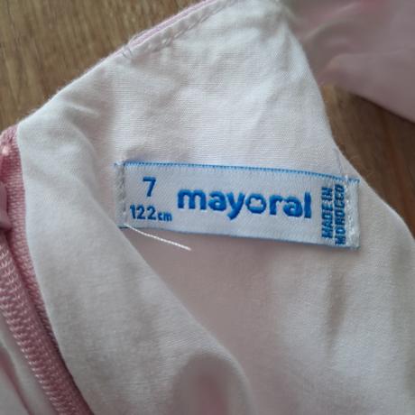 Dievčenské šaty, mayoral,122