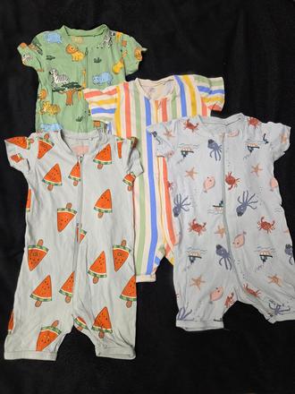 Lindex letne kratke pyzamka 92 balik, lindex,92