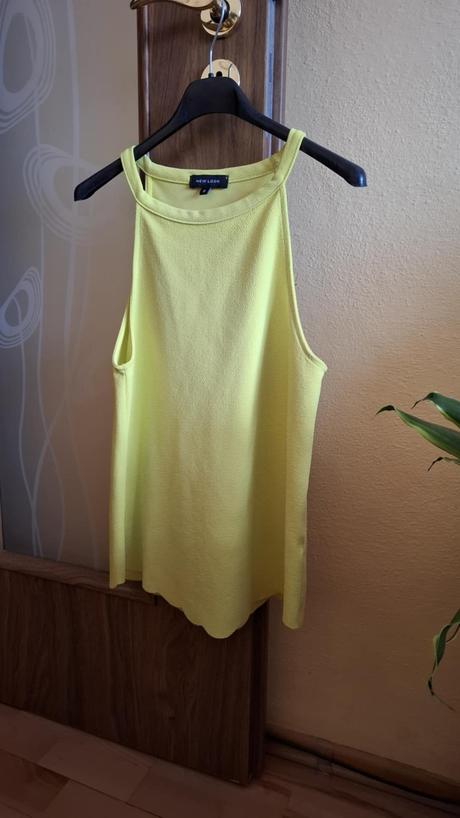 Zlty letny top, new look,s