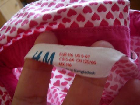 Dievcenska kosela hello kitty, h&m,116