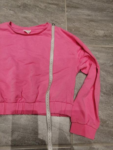 Moderná ružová mikina do pása zara v152, 11-12r., zara,152