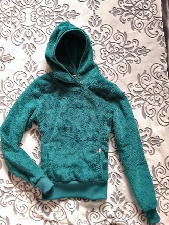 The north face chlpatá teplá mikina, xs