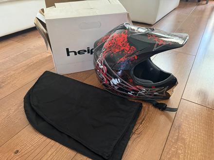 Detska motokros al na štvorkolku prilba heip, xl