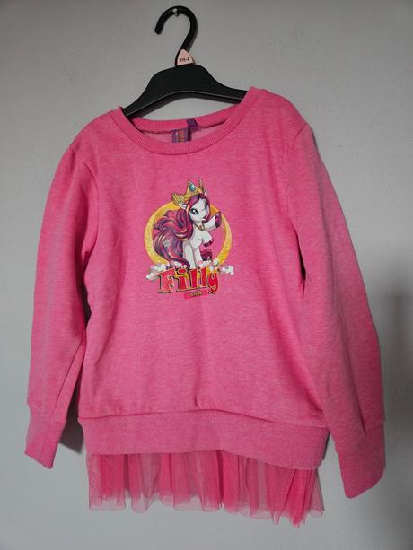 Filly mikina s tylom 128, 128