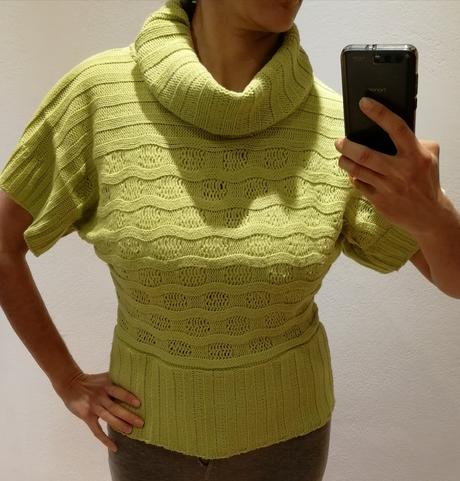 Hraskovo zeleny sveter, m