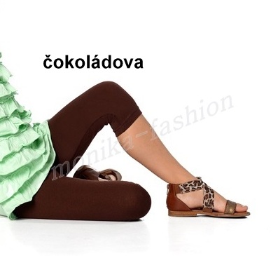 Dievčenské 3/4 bavlnené legínky 92-158, 92 - 158