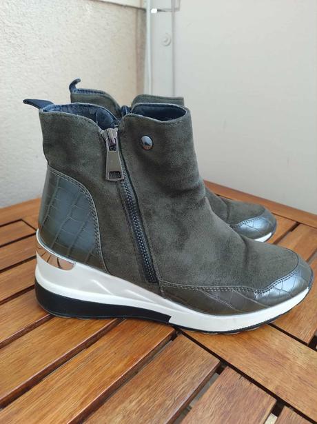 2x jesenne čizmicky , velk 38, 38