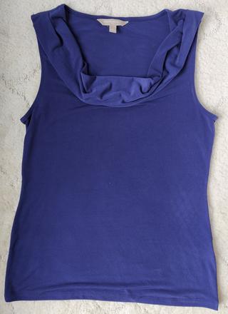 Tmavomodre tricko banana republic, s