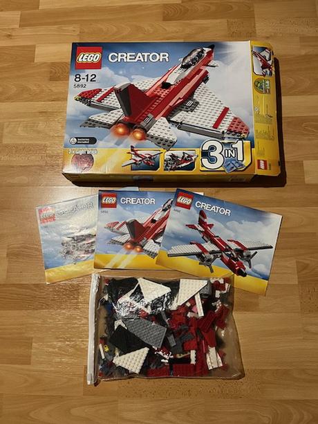 Lego creator - burácajúci tryskáč, 