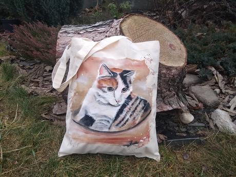 Vankúše, tašky s portrétom psíka,