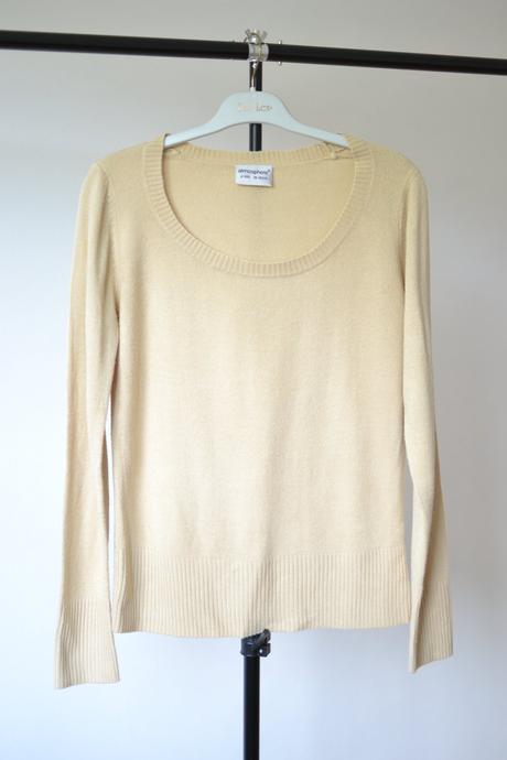 Béžový sveter 36/38, atmosphere,38