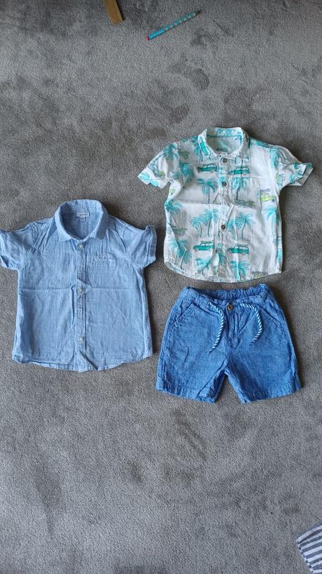 Balíček ľan. oblečenia 86/92, 86–98