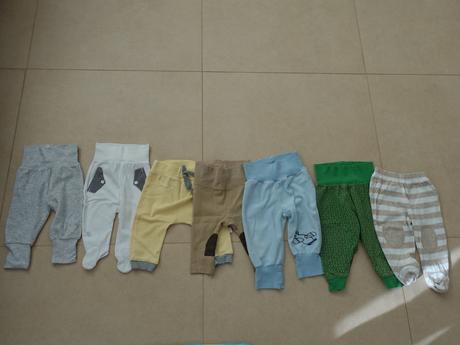 Bavlnene nohavice vel 62, 62