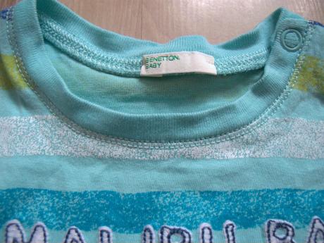 Chlapčenské tričká benetton 3-6mes., benetton,68