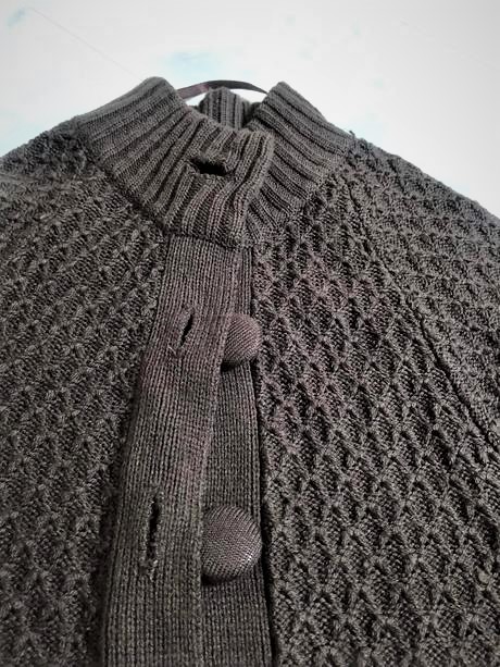 Crop svetrík do pása, atmosphere,m