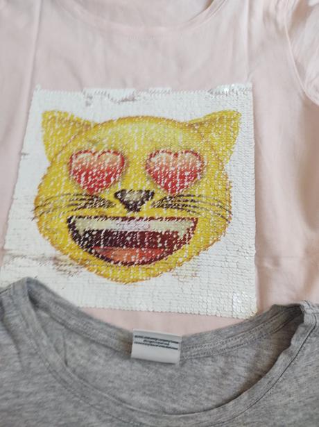 Tričká s premieňacími flitrami veľ.152, 152