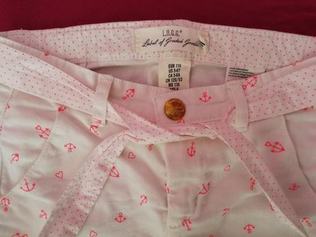 Nohavice s kotvami, h&m,116