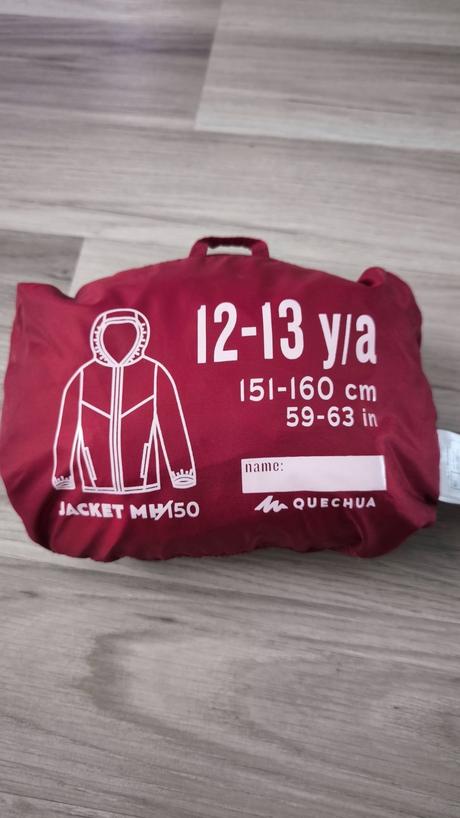 Detský pršiplášť, decathlon,158