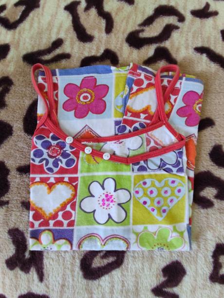 Farebne letne tielko, velkost l, stav ako na fotke, l