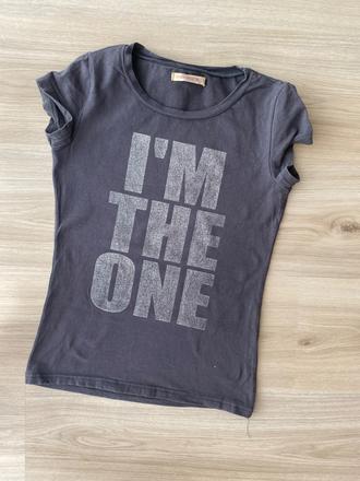 Sivé elasticke dámske tričko, fishbone,xs