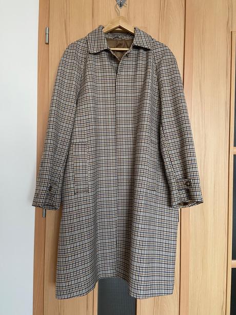 Pánsky karovaný kabát h&m, h&m,m