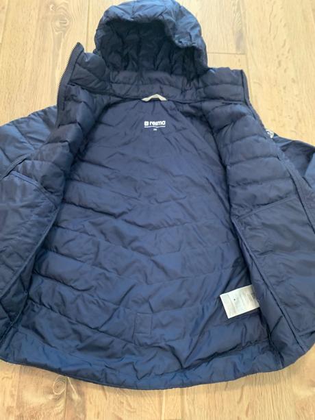 Reima tenká prešívaná páperová bunda 152/158, reima,152