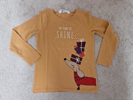 Tricko darceky 122/128, h&m,122