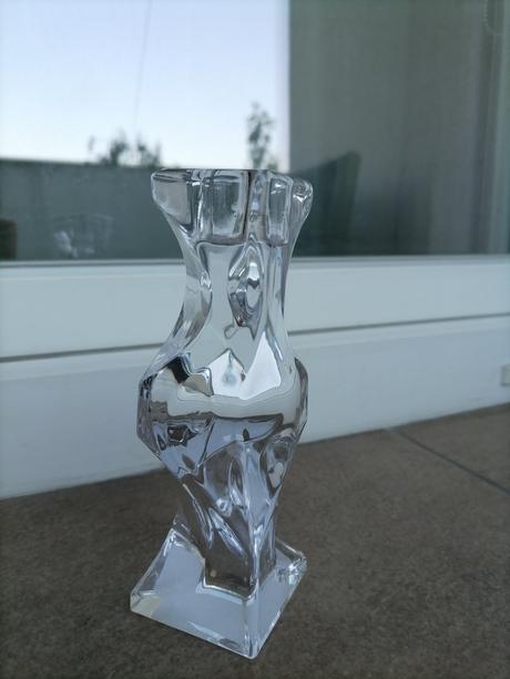 Sklenený svietnik - top stav - iba vystavený, 