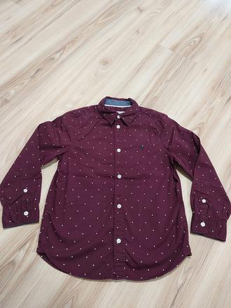 Košeľa s dlhým rukávom, h&m,122