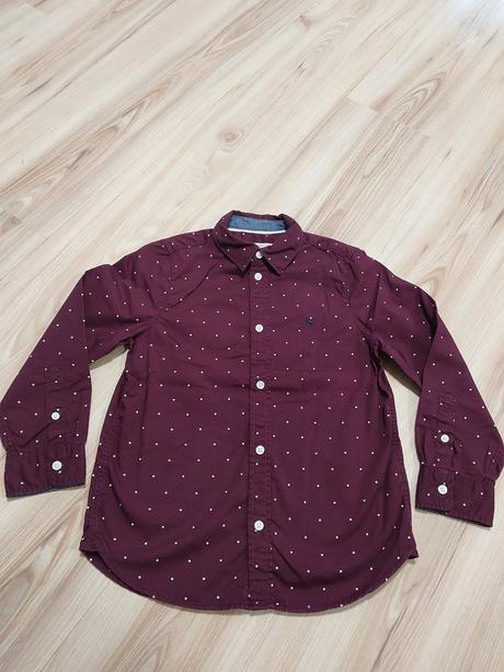 Košeľa s dlhým rukávom, h&m,122