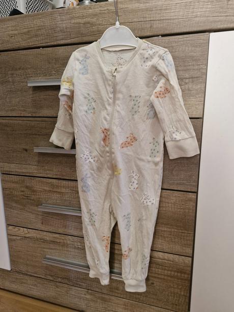 Lindex pyžamo zajace, lindex,74