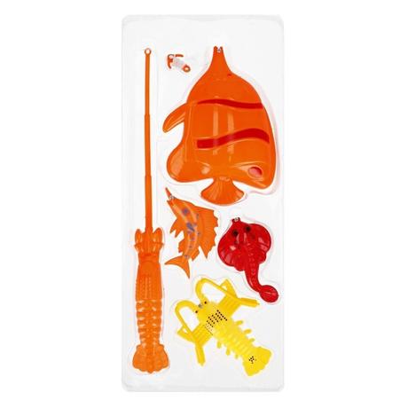 Chytanie rybičiek sada,