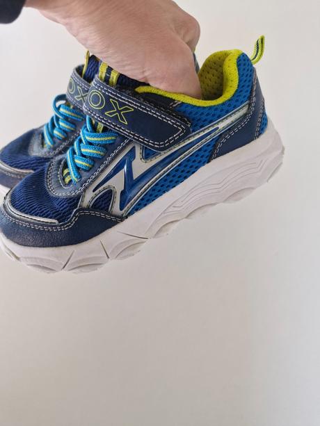 Blikajúce tenisky, geox,28