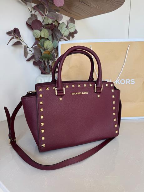 Michael kors kožená kabelka, michael kors