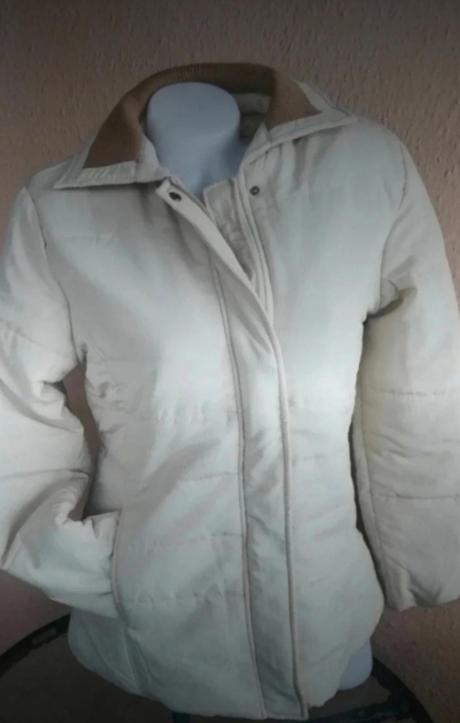 Dámska bunda, svetlobéžová, m/l, 38/40, l / m