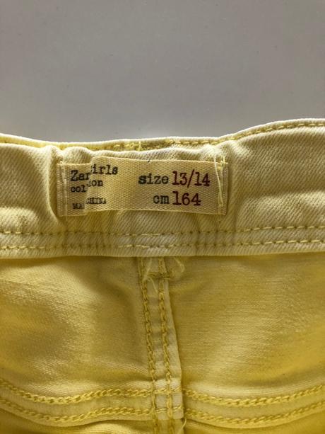 Zlte riflove kratasy, zara,s