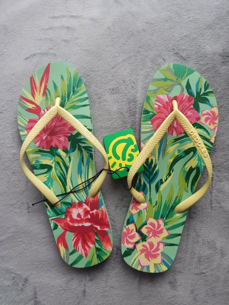 Žabky dedoles tropické kvety, 39