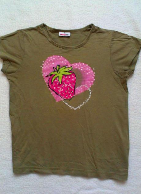Tričko s jahodou, dopodopo,152